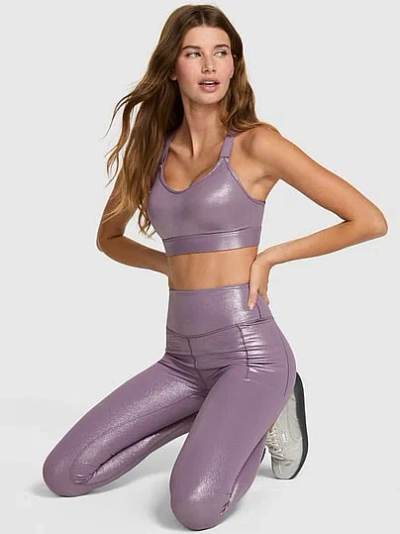 Pink Relay Leggings In Animal Print