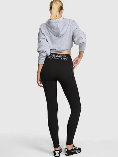Pink Relay™ Leggings In Black