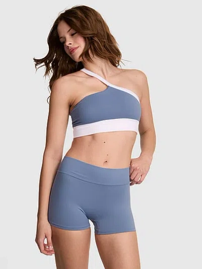 Pink Relay Micro Bike Shorts In Blue