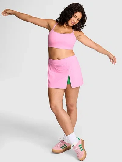 Pink Relay Micro Skirt In