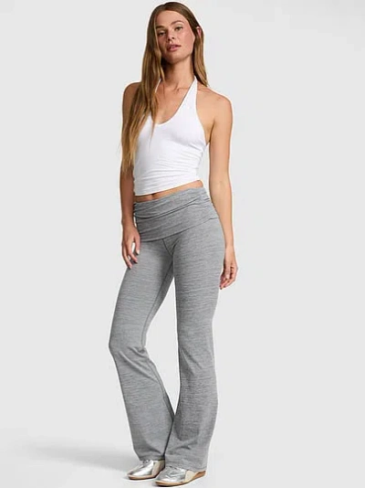 Pink Relay™ Ruched Foldover Flare Leggings In Multi
