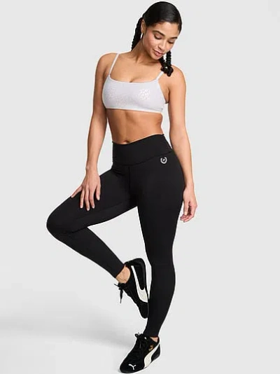 Pink Relay™ Ruched Leggings In Black