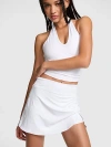 Pink Relay™ Ruched Skort In White