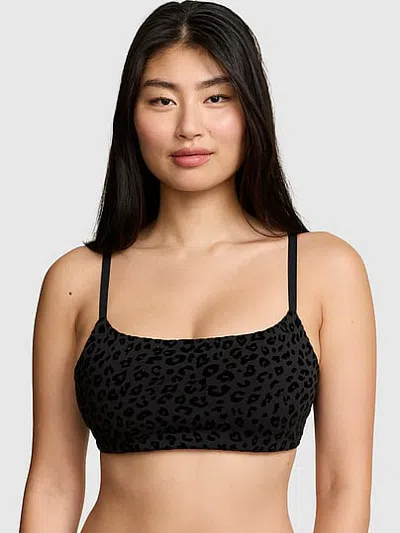 Pink Relay™ Square-neck Sports Bra In Print