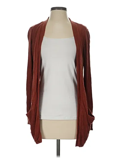 Pre-owned Pink Republic Cardigan Sweater In Brown