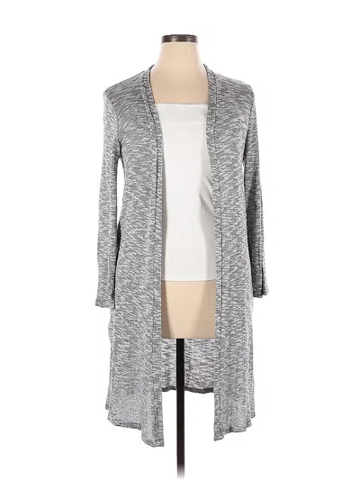 Pre-owned Pink Republic Cardigan Sweater In Gray