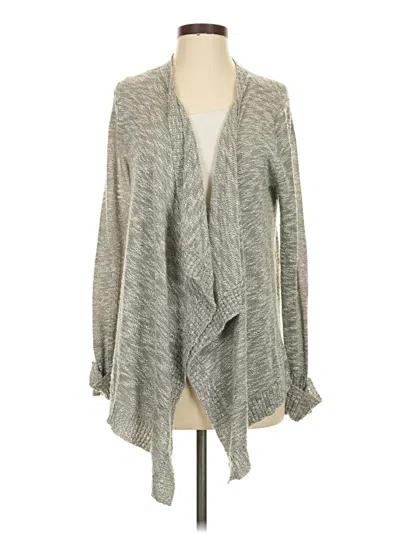 Pre-owned Pink Republic Cardigan Sweater In Gray