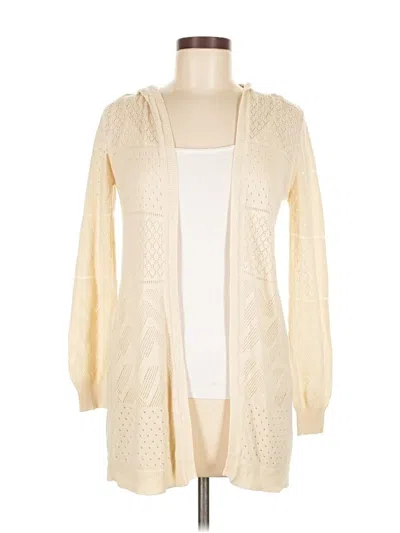 Pre-owned Pink Republic Cardigan Sweater In Ivory