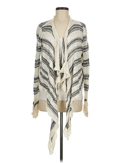 Pre-owned Pink Republic Cardigan Sweater In Ivory