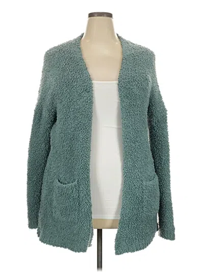 Pre-owned Pink Republic Cardigan Sweater In Teal