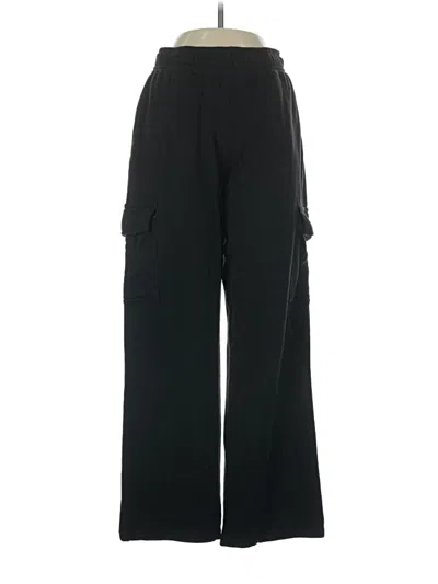 Pre-owned Pink Republic Cargo Pants In Black