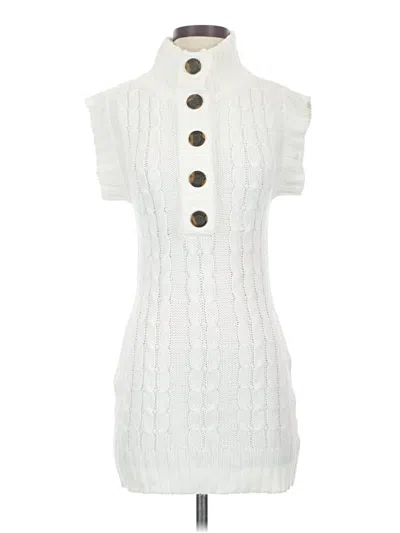 Pre-owned Pink Republic Casual Dress In White