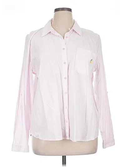 Pre-owned Pink Republic Long Sleeve Blouse In Pink