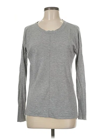Pre-owned Pink Republic Long Sleeve T-shirt In Gray