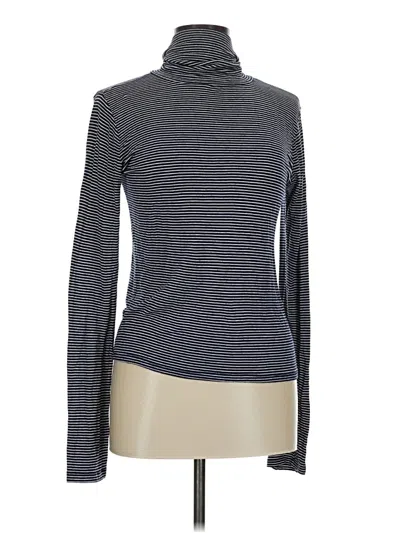 Pre-owned Pink Republic Long Sleeve Turtleneck In Blue