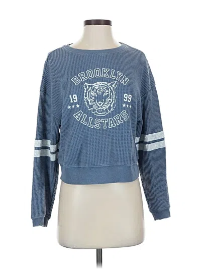 Pre-owned Pink Republic Pullover Sweater In Blue