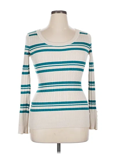 Pre-owned Pink Republic Pullover Sweater In Blue