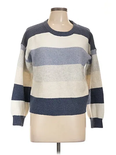 Pre-owned Pink Republic Pullover Sweater In Blue