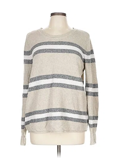 Pre-owned Pink Republic Pullover Sweater In Gray
