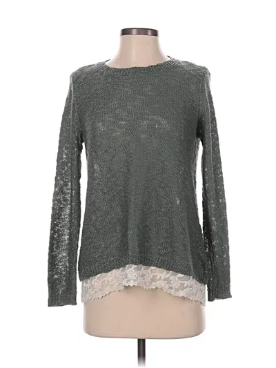 Pre-owned Pink Republic Pullover Sweater In Gray