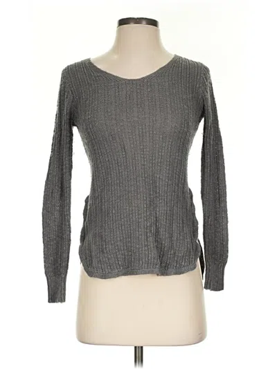 Pre-owned Pink Republic Pullover Sweater In Gray