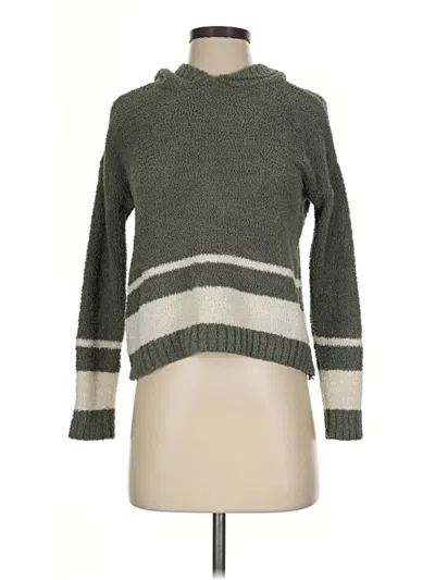 Pre-owned Pink Republic Pullover Sweater In Green