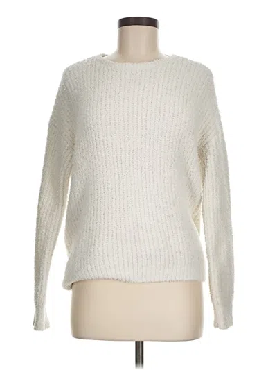 Pre-owned Pink Republic Pullover Sweater In Ivory