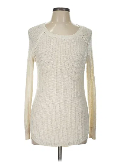 Pre-owned Pink Republic Pullover Sweater In Ivory