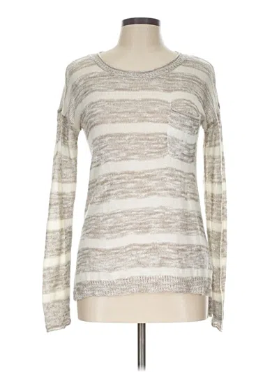 Pre-owned Pink Republic Pullover Sweater In Ivory