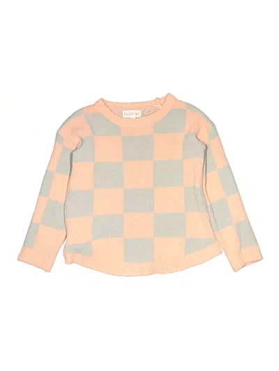 Pre-owned Pink Republic Kids' Pullover Sweater In Orange