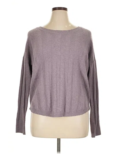 Pre-owned Pink Republic Pullover Sweater In Purple