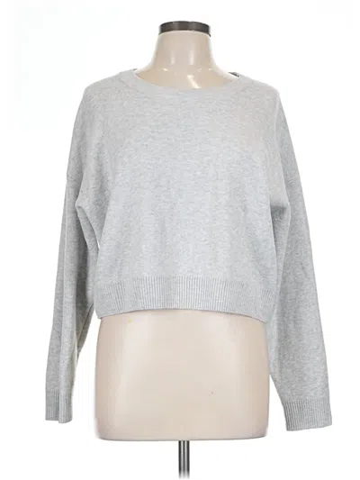 Pre-owned Pink Republic Pullover Sweater In Silver