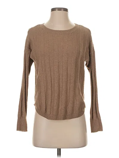 Pre-owned Pink Republic Pullover Sweater In Tan