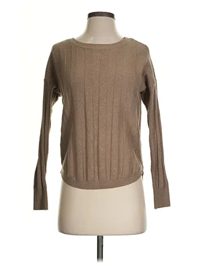 Pre-owned Pink Republic Pullover Sweater In Tan