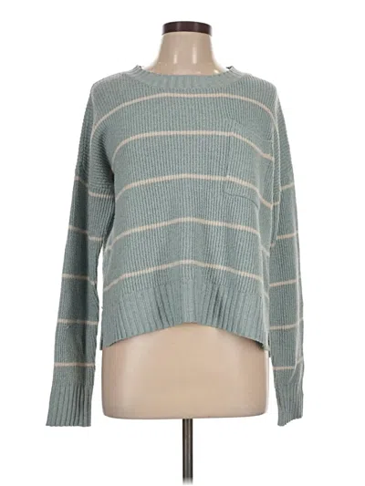 Pre-owned Pink Republic Pullover Sweater In Teal