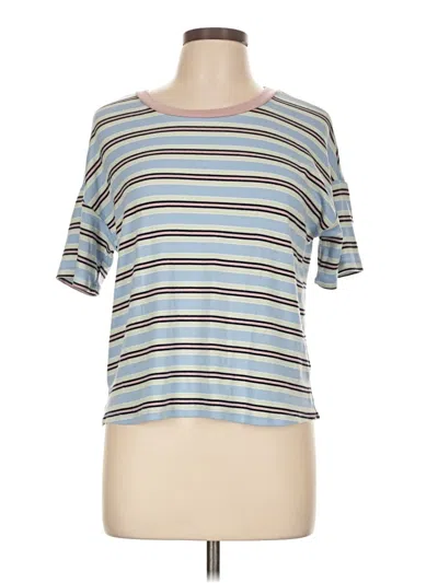 Pre-owned Pink Republic Short Sleeve T-shirt In Blue
