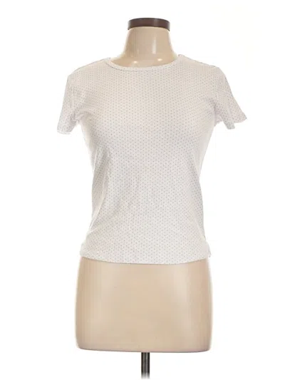Pre-owned Pink Republic Short Sleeve T-shirt In Ivory