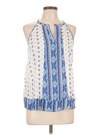 Pre-owned Pink Republic Sleeveless Blouse In Blue