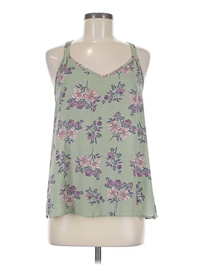 Pre-owned Pink Republic Sleeveless Blouse In Green