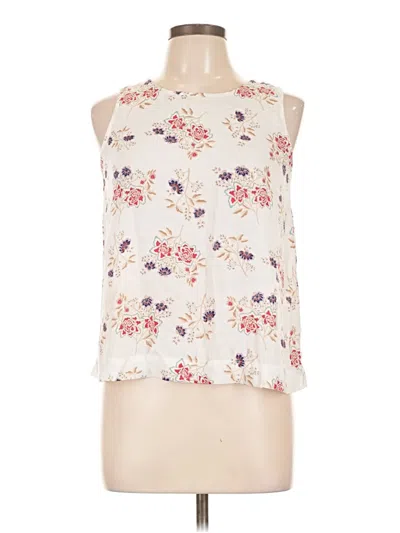 Pre-owned Pink Republic Sleeveless Blouse In Ivory