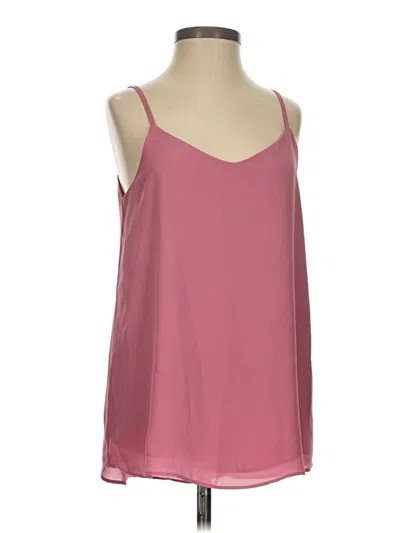 Pre-owned Pink Republic Sleeveless Blouse In Pink