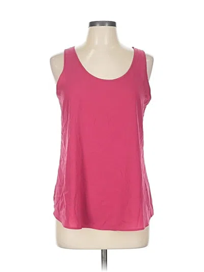 Pre-owned Pink Republic Sleeveless Top Pink Scoop Neck Tops