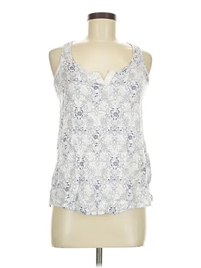 Pre-owned Pink Republic Tank Top White Halter Neckline Tops