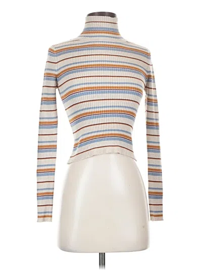 Pre-owned Pink Republic Turtleneck Sweater In Brown