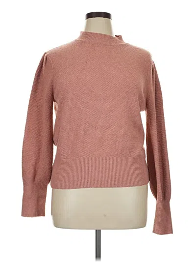 Pre-owned Pink Republic Turtleneck Sweater In Brown