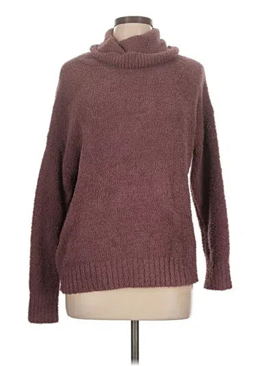 Pre-owned Pink Republic Turtleneck Sweater In Burgundy