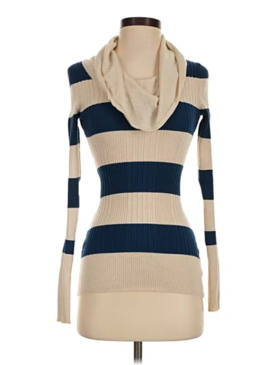 Pre-owned Pink Republic Turtleneck Sweater In Tan