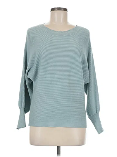 Pre-owned Pink Rose 3/4 Sleeve T-shirt In Teal