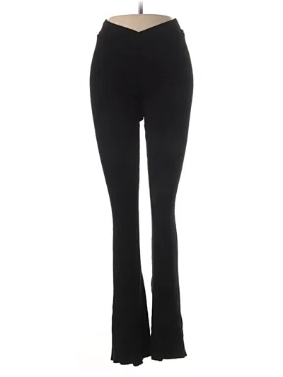 Pre-owned Pink Rose Active Pants In Black