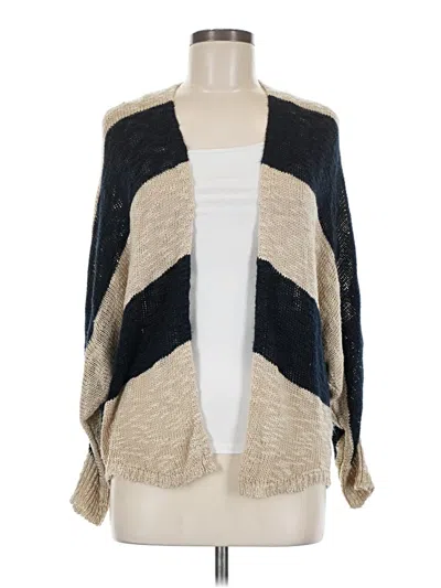 Pre-owned Pink Rose Cardigan Sweater In Blue